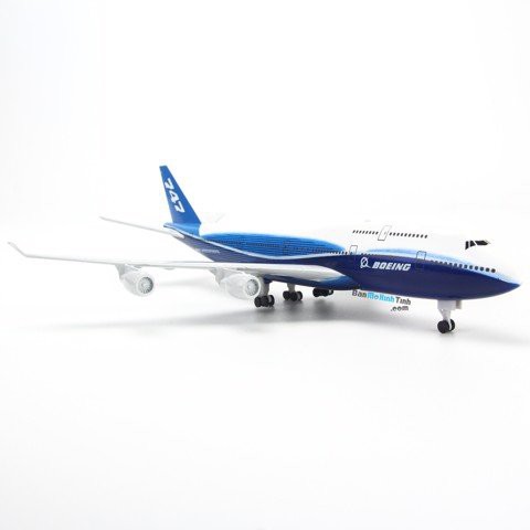 Mô hình máy bay Intercontinental Boeing B747 20cm Everfly Blue