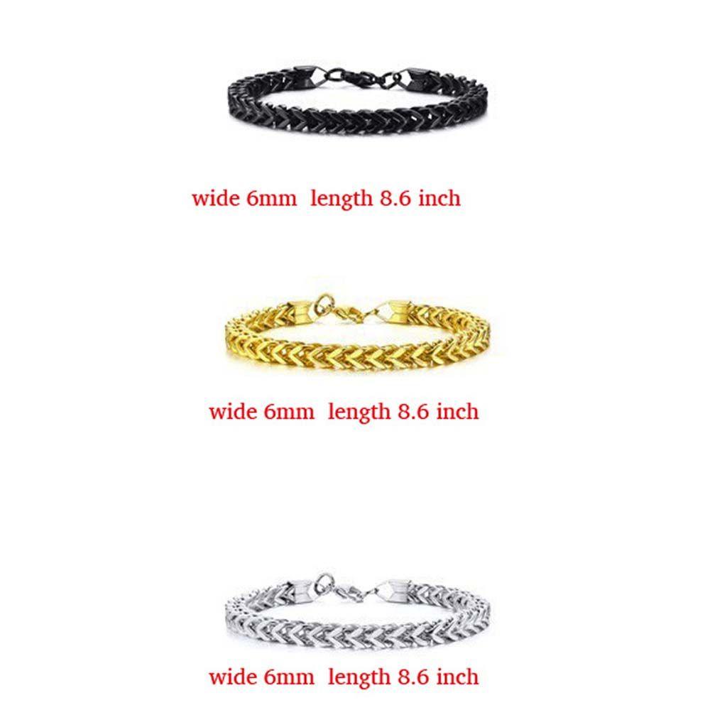 Vòng Tay Nam Thiết Kế Tối Giản Phong Cách Punk|Vòng Tay Rộng Bằng Thép Không Gỉ Màu Sắc