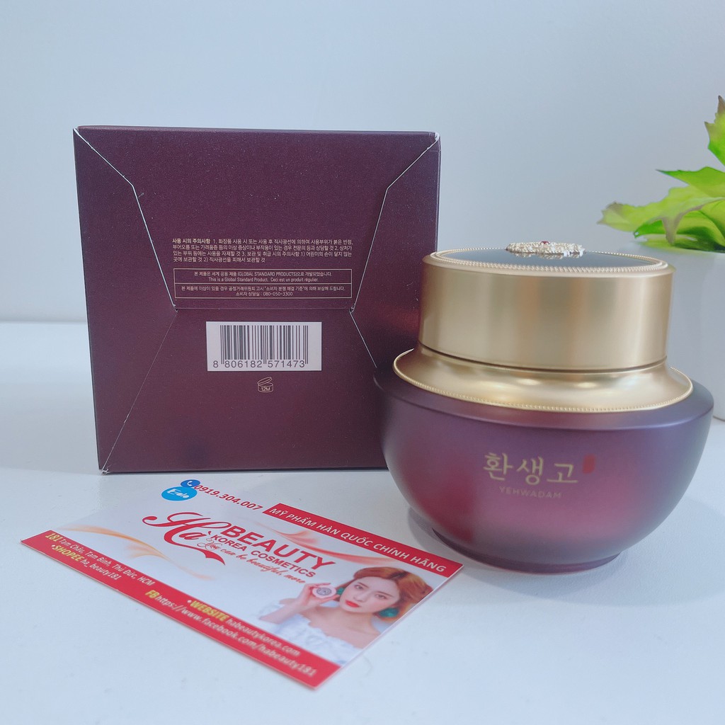 [The Face Shop AUTH] Kem Dưỡng Trẻ Hóa Vùng Da Mắt YEHWADAM HWANSAENGGO ULTIMATE REJUVENATING EYE CREAM 25ml TFSN20 | BigBuy360 - bigbuy360.vn