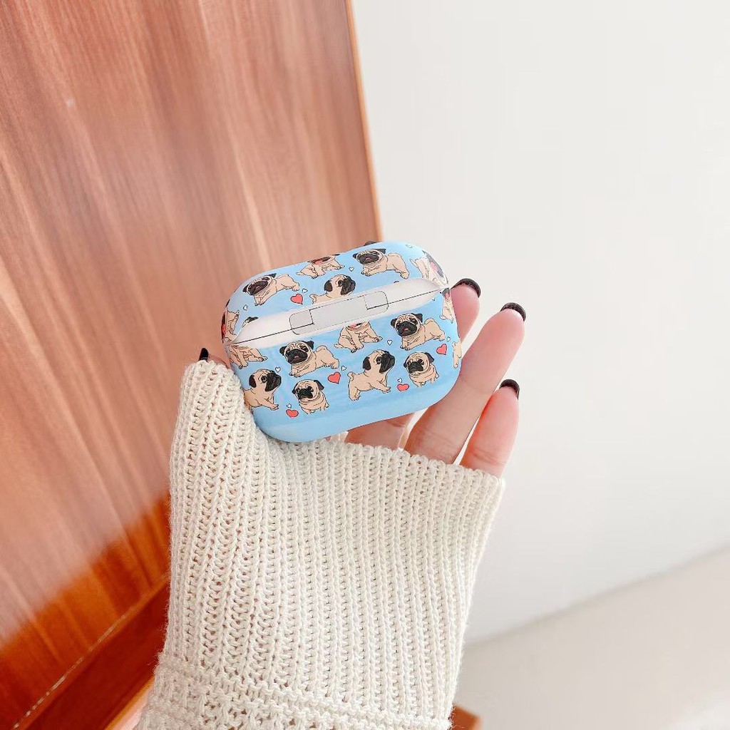 Vỏ Bảo Vệ Hộp Sạc Tai Nghe Airpods Pro 1 / 2 Chống Rơi Hình Chú Chó Pag Dễ Thương Apple | BigBuy360 - bigbuy360.vn