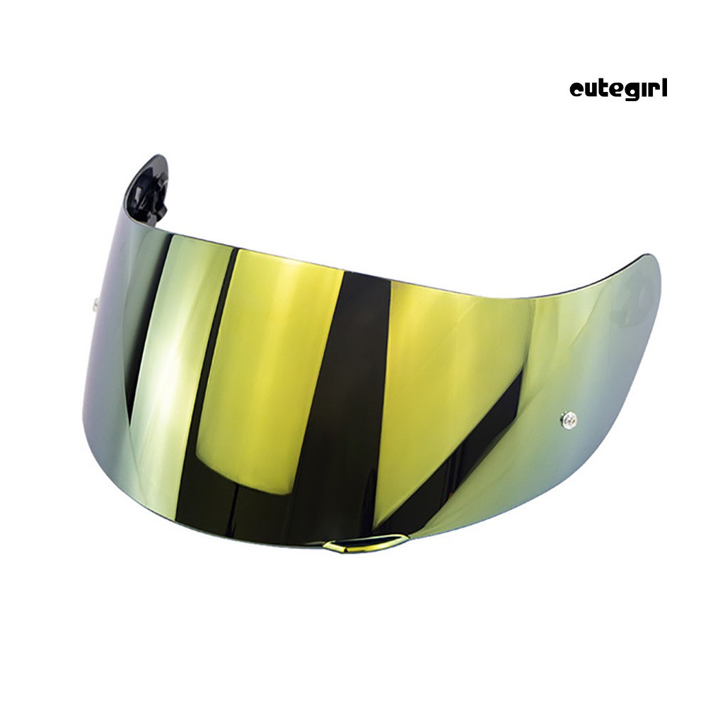 CUTE_Motorcycle Full Face Helmet Goggles Lens Visor with Pin Lock for AGV K1 K3SV K5