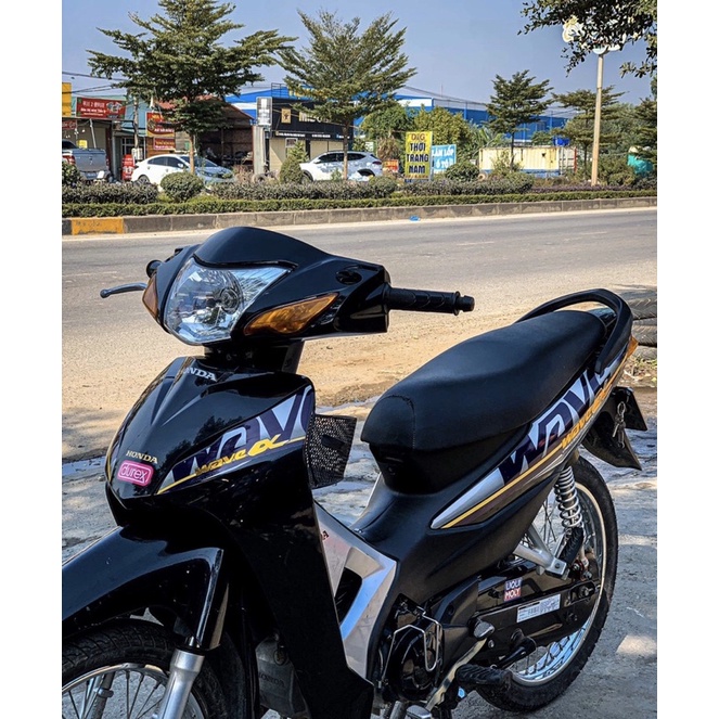 Tem rời wave alpha 110 - Màu xanh tím, xanh lá, vàng, xám,... - Tem 3 lớp chống phai