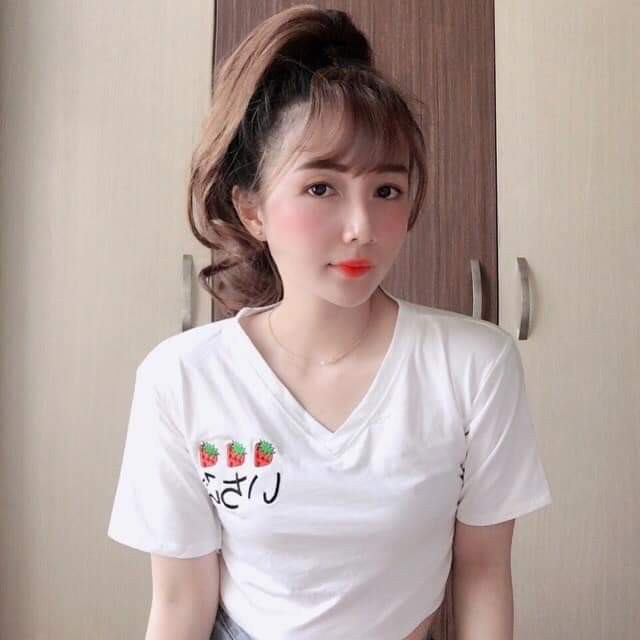 ÁO CROPTOP THÊU DÂU