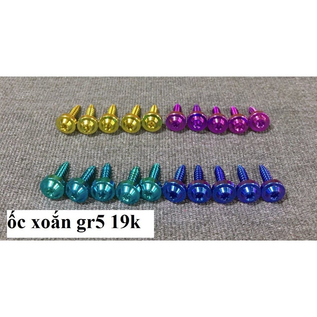 Ốc GR5 đủ loại giá tốt