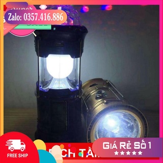 [Giá xưởng] Đèn rút tích điện, đèn bão 4 trong 1 (đèn chiếu sáng, đèn pin, đèn sân khấu, sạc dự phòng)