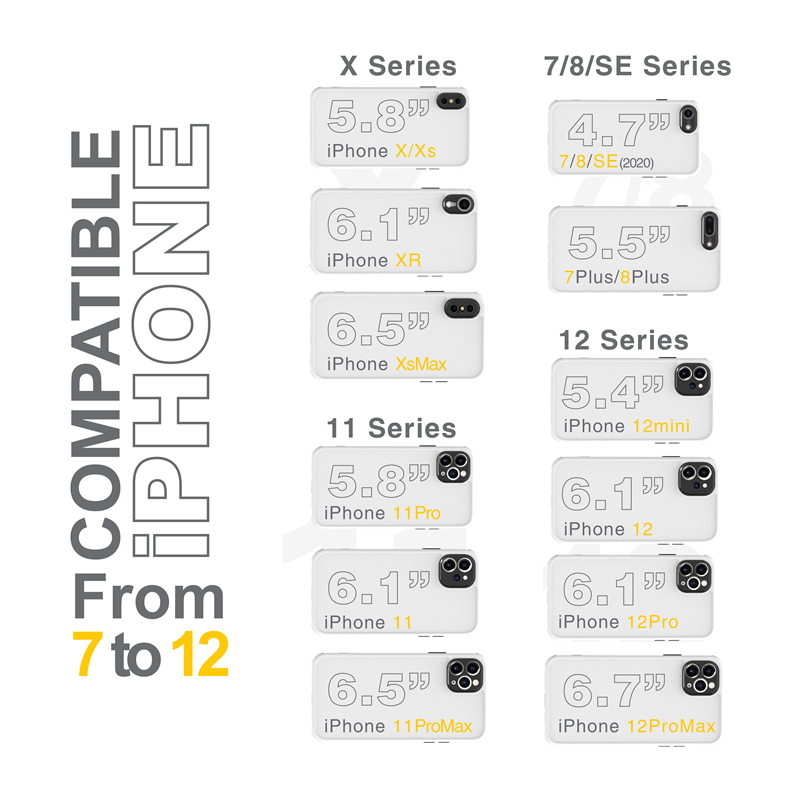 Ốp Điện Thoại TPU Mềm Nhám Thân Thiện Với Da In Số Cho iPhone 4 13 12 11Pro Max Xs Max XR 7 8 SE2 8Plus