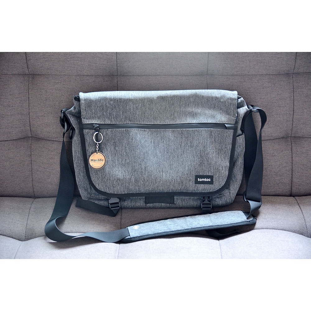 Túi Chống Sốc Đeo Vai Tomtoc  Cross Body Messeger Multi-Function Waterproof A47 - Size 14 inch