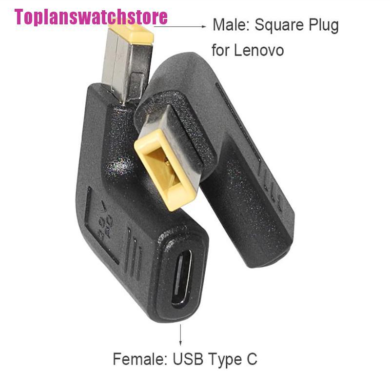 Đầu Chuyển Đổi Nguồn DC USB-C Sang Cổng USB Thông Dụng Cho Laptop Lenovo