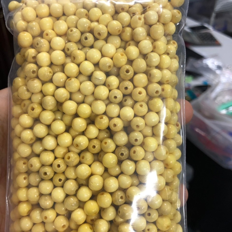 HẠT DÂU TẰM 6LY - HẠT THÂN VÀNG ÓNG - 100GRAM