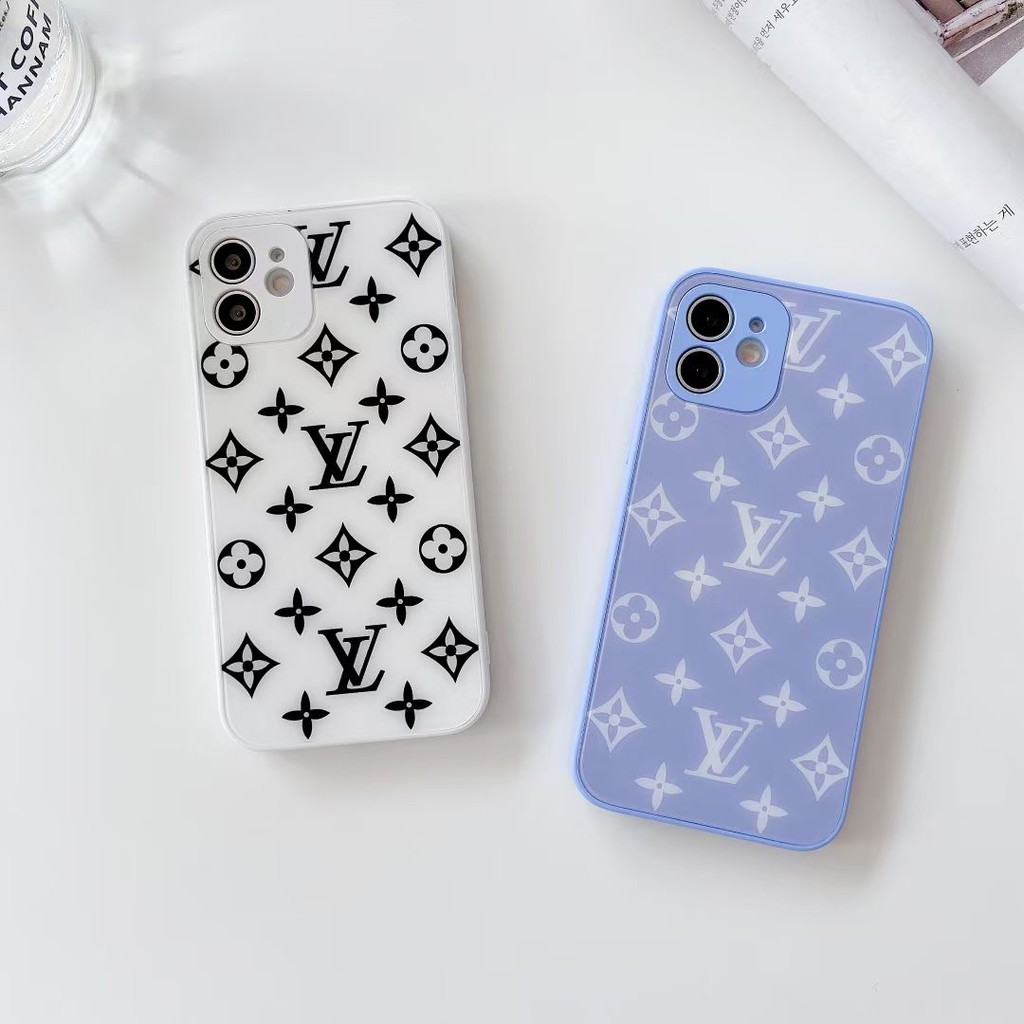 Ốp lưng IPhone cạnh vuông Louis Vuitton BVC 6/6plus/6s/6splus/7/7plus/8/8plus/x/xr/xs/11/12/13/14/pro/max/plus/promax B