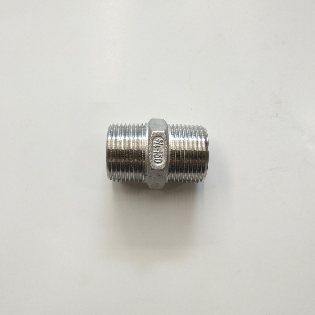 Bộ 10 chiếc Kép INOX Ren Ngoài 1/2