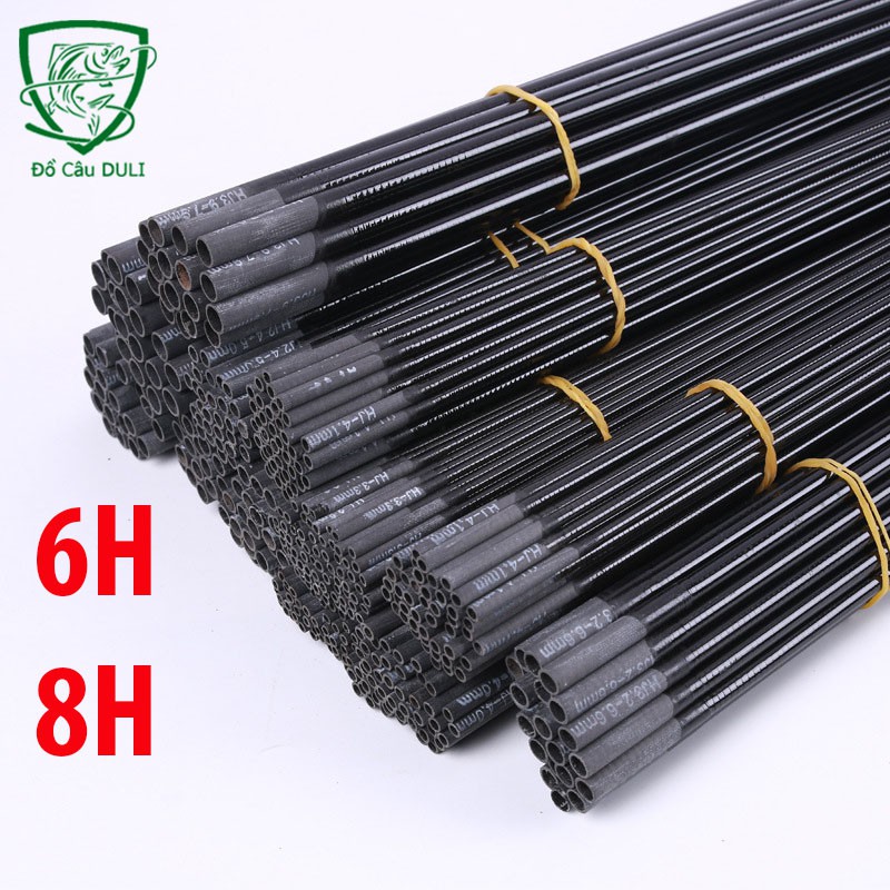 Xả hàng  Ngọn cần câu tay 6H, 8H carbon xoắn CC-15