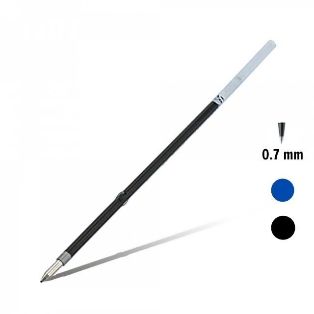 Ngòi bút bi BKS7E nét 0.7mm, ruột bút bi thay thế cho Pentel BK250 mực xanh/ đen- Chính hãng