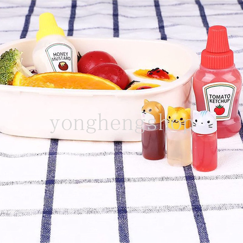 Hộp Đựng Gia Vị Dạng Bóp Mini Hình Hoạt Hình Dễ Thương Cho Trẻ Em