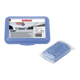 Đất sét tẩy bụi sơn chuyên dụng Sonax Clay 200g (xanh)
