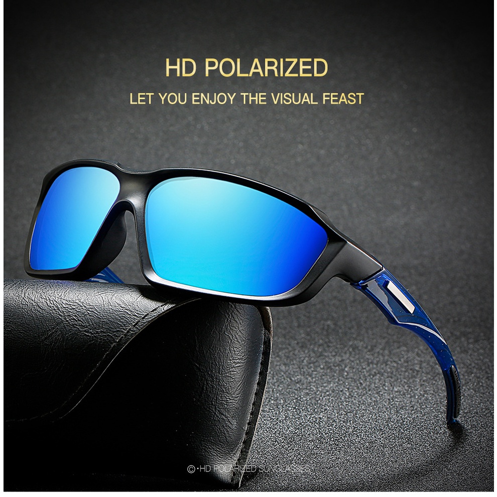 Kính râm phân cực chống chói khi lái xe ban đêm cho nam