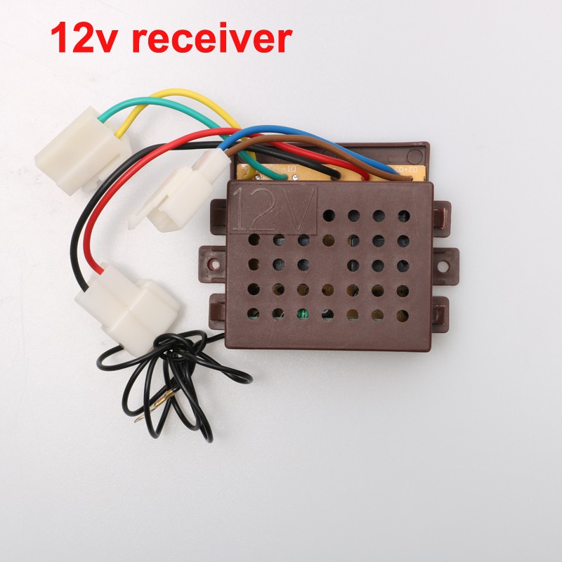 1 Bộ Điều Khiển Từ Xa 4ch 27mhz Bốn Chiều + Bảng Mạch Nhận 6v / 12v Cho Xe Hơi Rc