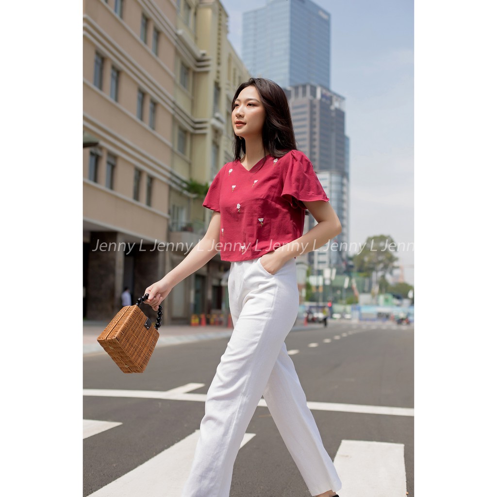 Jenny Le - Quần suông linen Sabli JL122