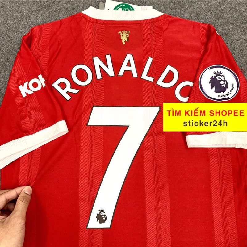 In tên áo bóng đá chuẩn thi đấu dễ dàng tại nhà bằng bàn ủi , bộ tên số đá banh.