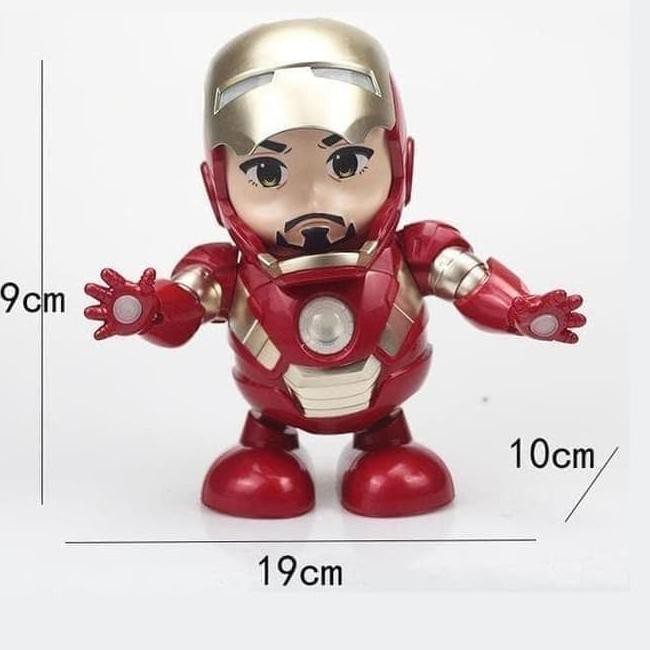 Mô Hình Robot Nhảy Múa Ld-500A Iron Man / Iron Man - 6619b Dj Ironma Rbk