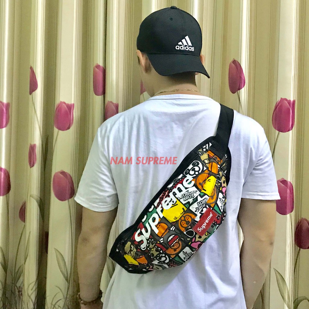 ⚡️[ảnh thật] Túi bao tử Supreme Cartoon | CAM KẾT HÀNG CHẤT LƯỢNG NHẤT VỚI KH | BigBuy360 - bigbuy360.vn