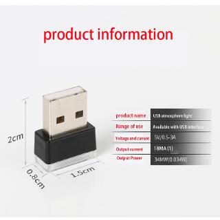 Đèn Led USB Trang Trí Nội Thất Xe Hơi