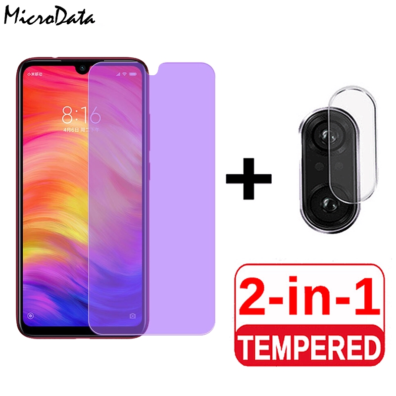 Kính cường lực bảo vệ màn hình + máy ảnh cho Xiaomi Redmi Note 7 Pro