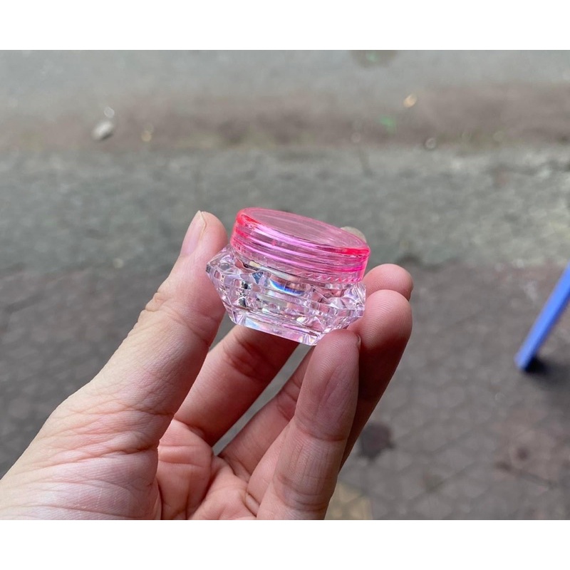 Hũ Kim Cương Chiết Kem, Dưỡng, Mỹ Phẩm 3g-5g