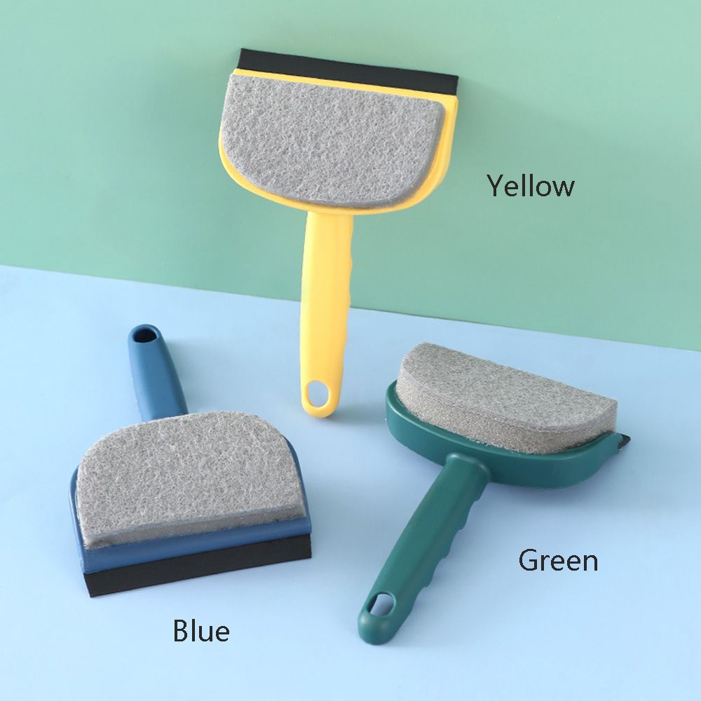 Dụng cụ vệ sinh cửa kính hai mặt đa năng tiện lợi cho gia đình