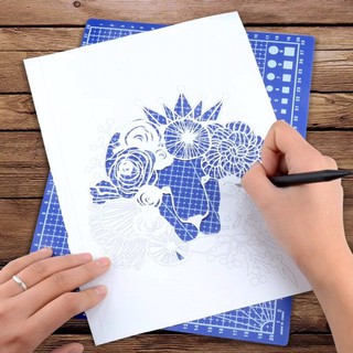[MiChi Art] Bộ dao tỉa washi, trổ giấy, cắt tỉa kỹ thuật kèm 5 lưỡi dự phòng