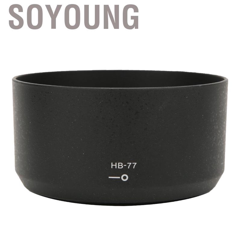 Loa Che Nắng Bằng Nhựa Hb-77 Cho Ống Kính Nikon Af-P Dx Nikor 70-300mm F/4.5-6.3G Ed Vr