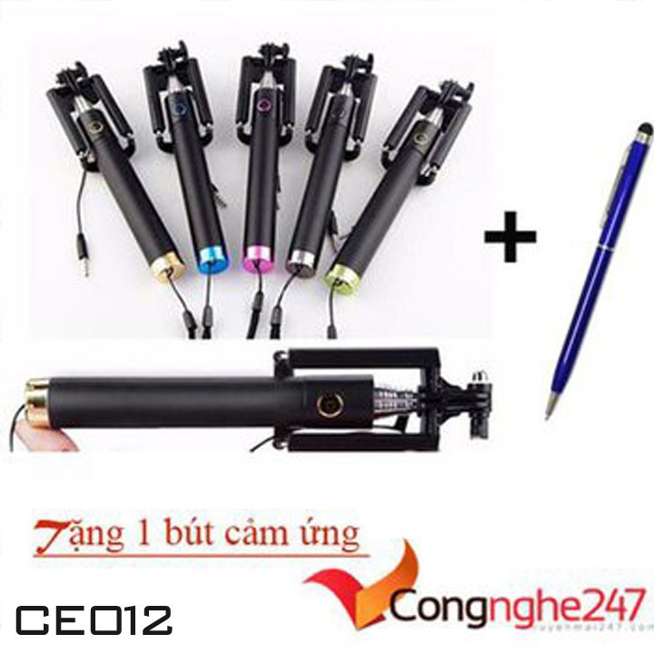 ✿ Gậy tự sướng xi sắt 78cm -dmtt