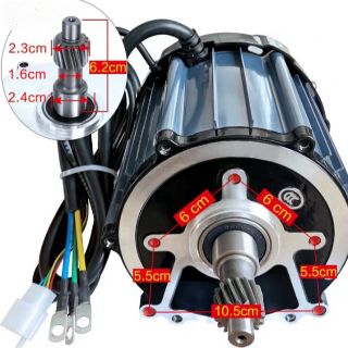 Động cơ điện 3 pha 48v-60v-72v