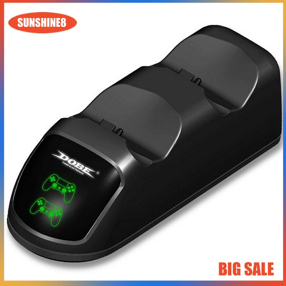 【SUN】Control Durable Charger USB Charging Station With Dock Dual Charger Gamepad