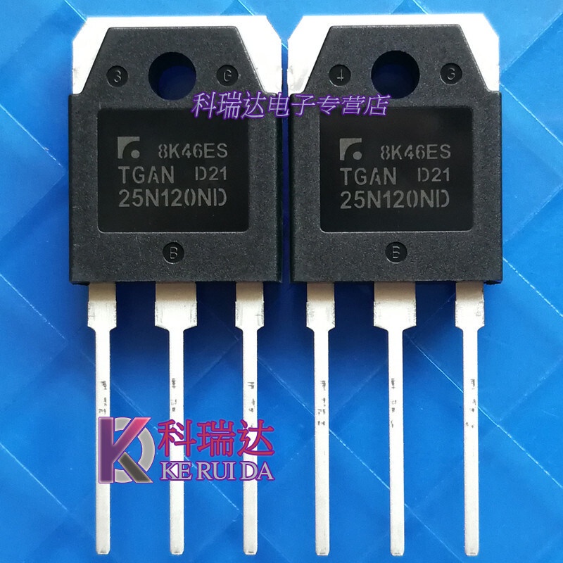 2 chiếc TGAN25N120ND 25N120ND 25N120N IGBT 1200V 25A TO3P mới đang giảm giájiashop betterway betterw