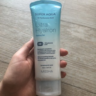 Tẩy da chết Missha Super Aqua Ultra Hyalron Peeling Gel 100ML - MẪU MỚI