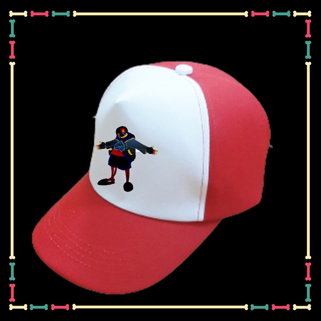 Mũ lưỡi trai in hình Sans Undertable cho bé trai, bé gái