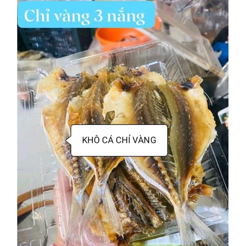 1kg Khô cá chỉ vàng loại 1 size to, phơi 3 nắng