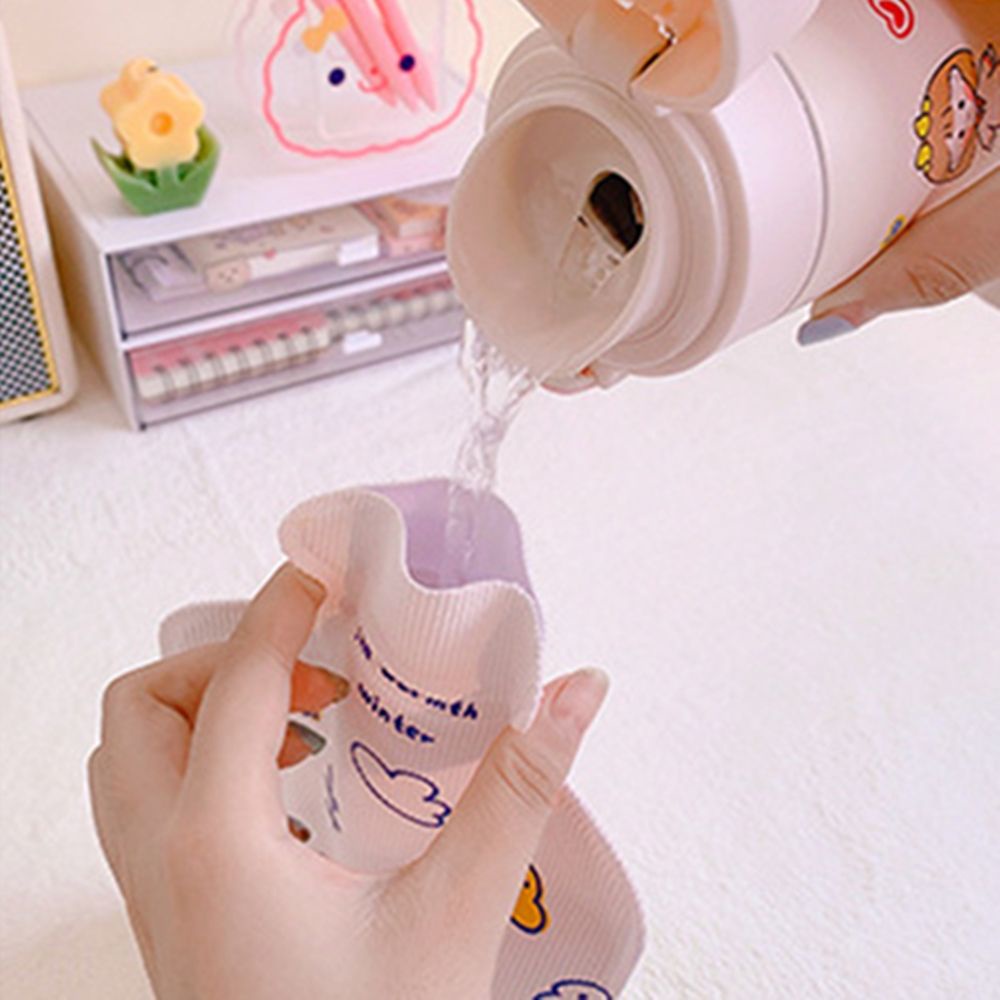 Túi Chườm Nước Nóng Giữ Ấm Thiết Kế Dễ Thương Tiện Dụng