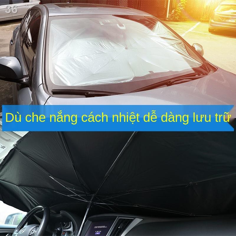 FÔ che nắng tô trước, kính chắn gió trong cách nhiệt dù dạng thu vào