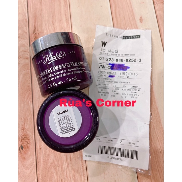 Kem dưỡng chống lão hoá Kiehls Super Multi-Corrective Cream 75ml