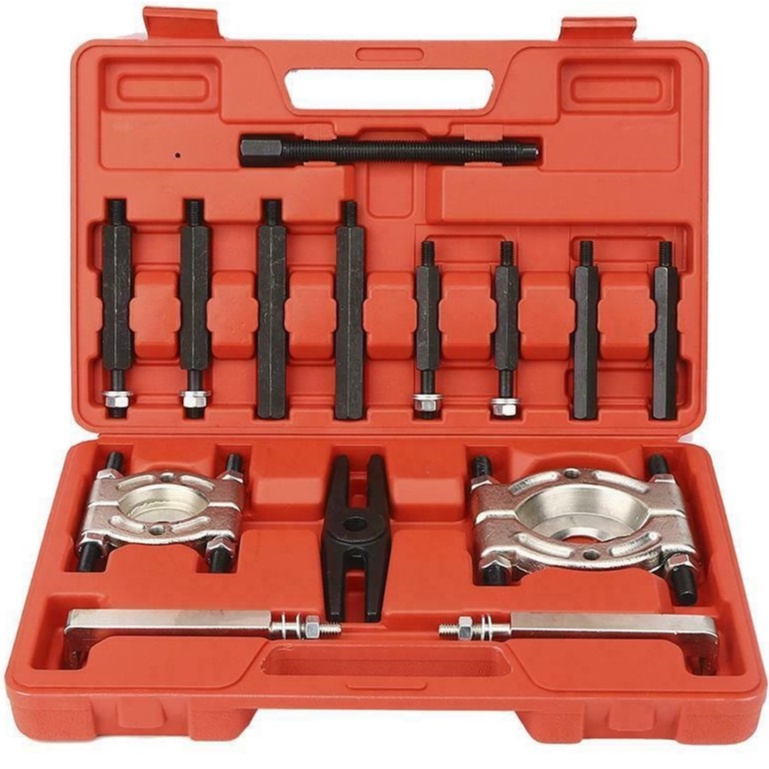 Bộ vam đĩa chặn, tháo vòng bi, bạc đạn mặt trăng 14 chi tiết
