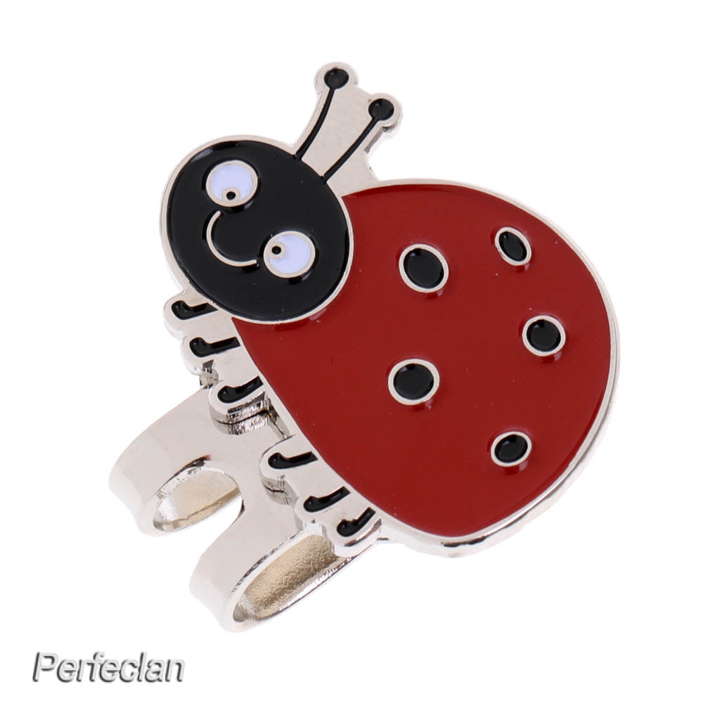 [Perfeclan] Set 2 Kẹp Thay Thế Kèm Bút Đánh Dấu Đường Bóng Golf Từ Tính Có Thể Tháo Rời