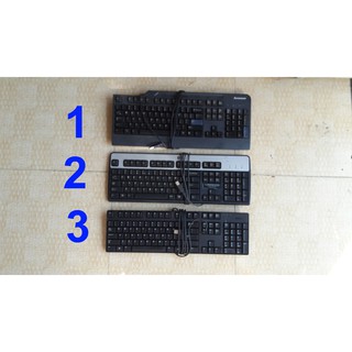 Bàn phím hàng hiệu HP, Lenovo, Dell cổng USB còn đẹp giá bèo