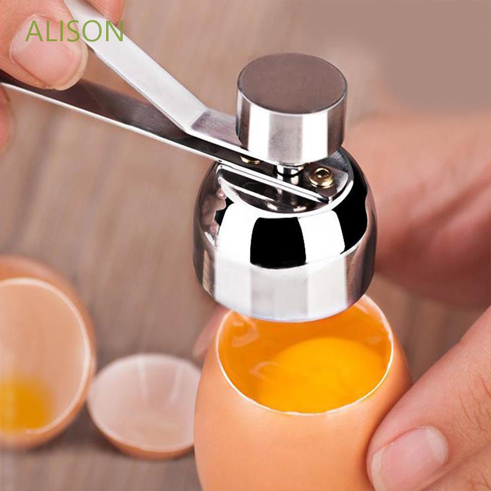 Dụng Cụ Tách Vỏ Trứng Bằng Thép Không Gỉ Tiện Dụng