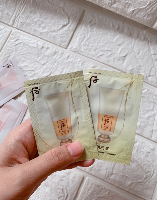 [ GÓI DÙNG THỬ ] Simple Sửa Rửa Mặt Whoo Chính Hãng Hàn Quốc Thảo Mộc Cung Đình | BigBuy360 - bigbuy360.vn