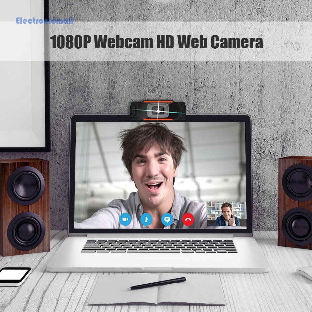 Webcam Điện Tử 2mp 1080p Full Hd Kèm Micro Usb 2.0 Cho Máy Tính | BigBuy360 - bigbuy360.vn