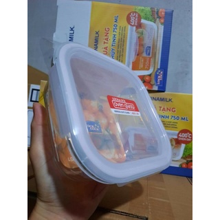 Hộp Thủy Tinh Lock&Lock 750ml ( Không có Chia Ngăn )