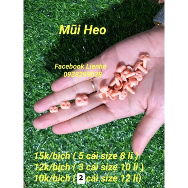 MŨI HEO LÀM HANDMADE