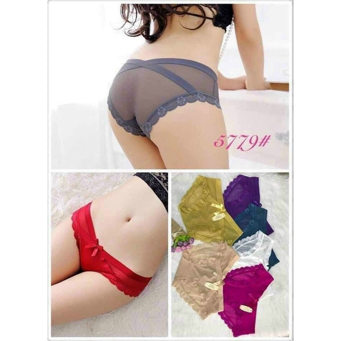 XINH Quần Ló Nữ Xinh, Quần Lót Ren Cạp Chéo Chất Ren Cao Cấp mềm Mịn Co Giãn Thoải Mái TẠi Tổng kho sỉ lẻ 888